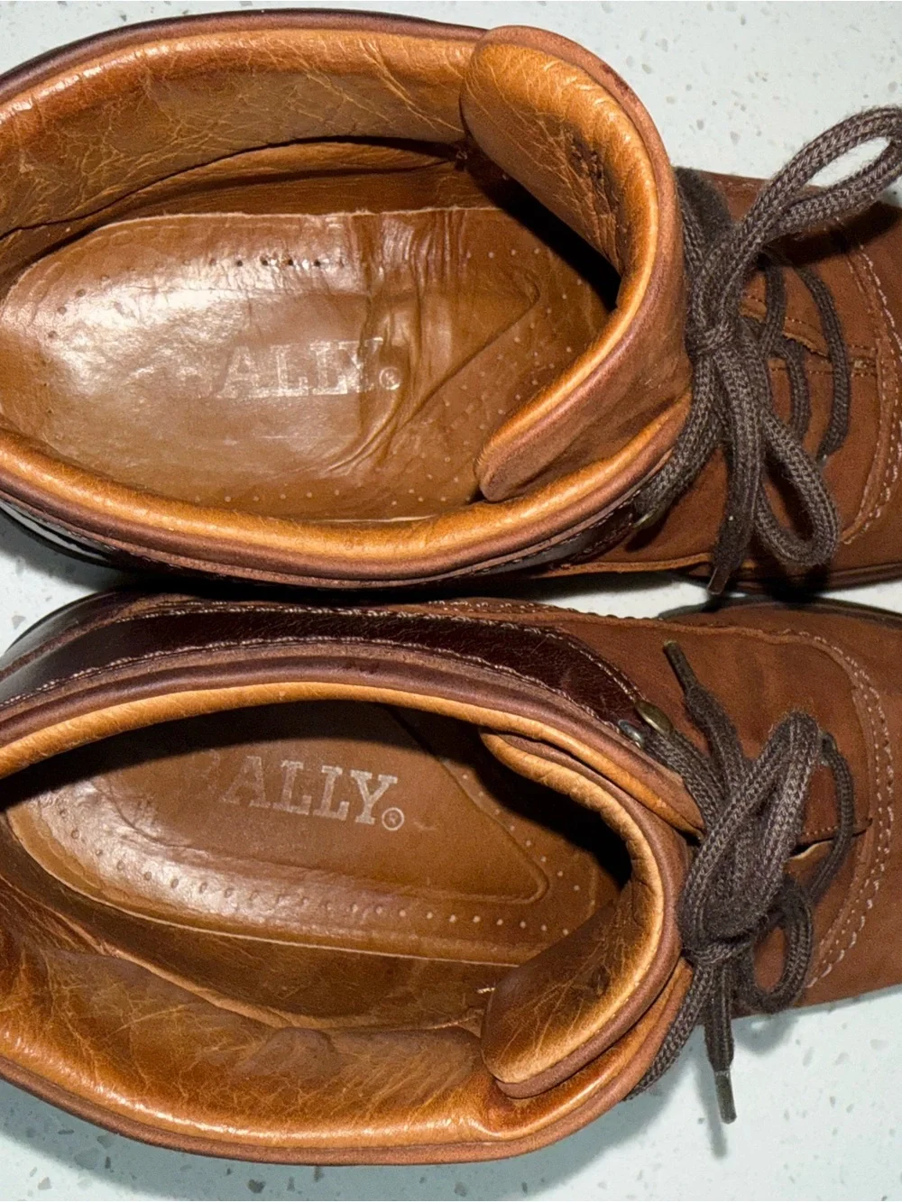Bally Tan and Dark Brown Suede Chukka Boots